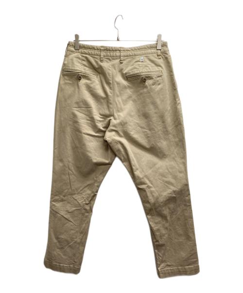 nonnative（ノンネイティブ）nonnative (ノンネイティブ) DWELLER CHINO TROUSERS RELAXED FIT（デュウェイラー　チノ　トラウザー　リラックス　フィット） ベージュ サイズ:1の古着・服飾アイテム