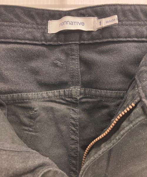 nonnative（ノンネイティブ）nonnative (ノンネイティブ) DWELLER 5P JEANS DROPPED FIT ブラック サイズ:１の古着・服飾アイテム