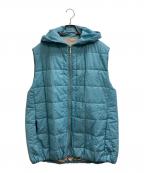 heliopoleエリオポール）の古着「キルティングベスト」｜ブルー