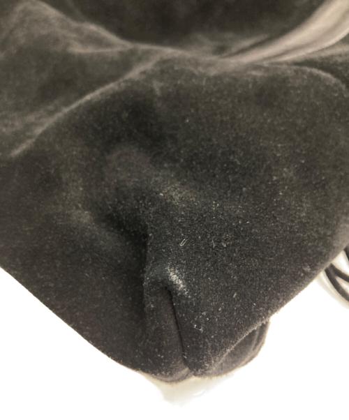 CHRISTIAN VILLA（クリスチャンヴィラ）CHRISTIAN VILLA (クリスチャンヴィラ) フリンジスエードトートバッグ ブラックの古着・服飾アイテム