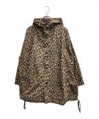 ichiイチ）の古着「レオパードフードジャケット」｜ブラウン