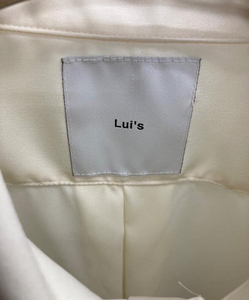 Lui's（ルイス）Lui's (ルイス) マーブルシャツ ホワイト サイズ:Mの古着・服飾アイテム