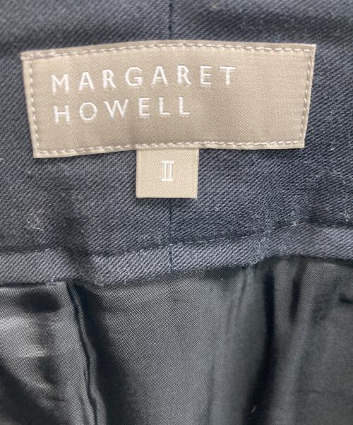 MARGARET HOWELL（マーガレットハウエル）MARGARET HOWELL (マーガレットハウエル) ウールツイード ネップAラインスカート グレー サイズ:２の古着・服飾アイテム