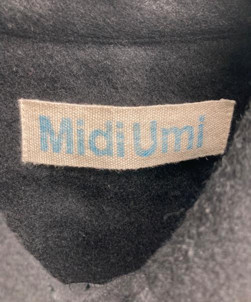 Midi-Umi（ミディウミ）Midi-Umi (ミディウミ) ウールコート ネイビー サイズ:表記無しの古着・服飾アイテム