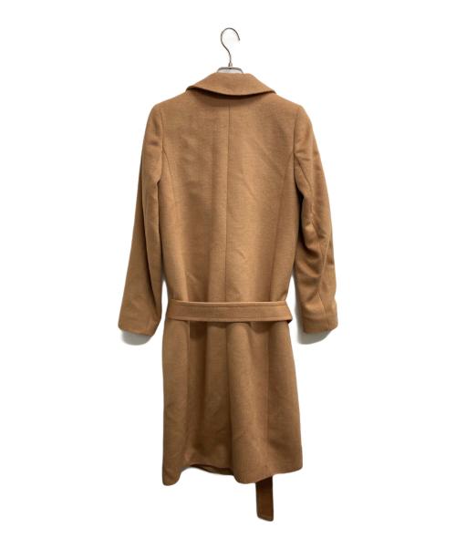 LUNIANI（ルーニ）LUNIANI (ルーニ) カシミヤ混コート ブラウン サイズ:36の古着・服飾アイテム