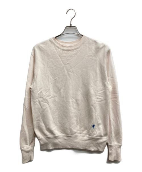 45R（フォーティファイブ・アール）45R (フォーティファイブ・アール) プレミアム度詰裏毛の908クルー アイボリー サイズ:記載なしの古着・服飾アイテム