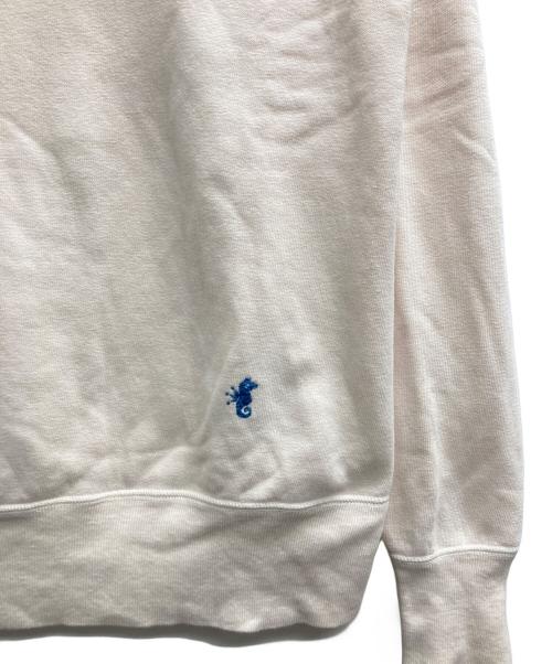 45R（フォーティファイブ・アール）45R (フォーティファイブ・アール) プレミアム度詰裏毛の908クルー アイボリー サイズ:記載なしの古着・服飾アイテム