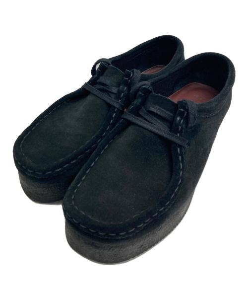 CLARKS ORIGINALS（クラークス オリジナルズ）Clarks Originals (クラークス オリジナルズ) ワラビーシューズ ブラック サイズ:37の古着・服飾アイテム