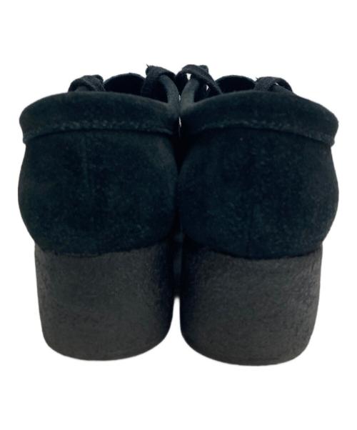 CLARKS ORIGINALS（クラークス オリジナルズ）Clarks Originals (クラークス オリジナルズ) ワラビーシューズ ブラック サイズ:37の古着・服飾アイテム