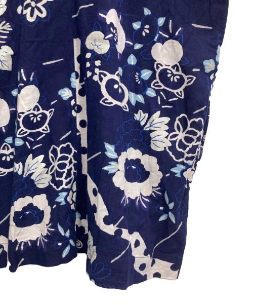 SOU・SOU（ソウソウ）SOU・SOU (ソウソウ) 柄ワンピース ネイビー サイズ:Sの古着・服飾アイテム