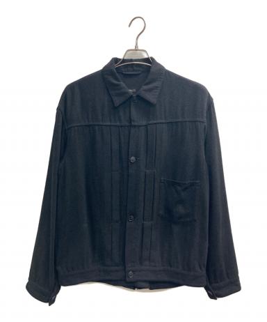 中古・古着通販】COMOLI (コモリ) シルクネップ TYPE -1ST ブラック