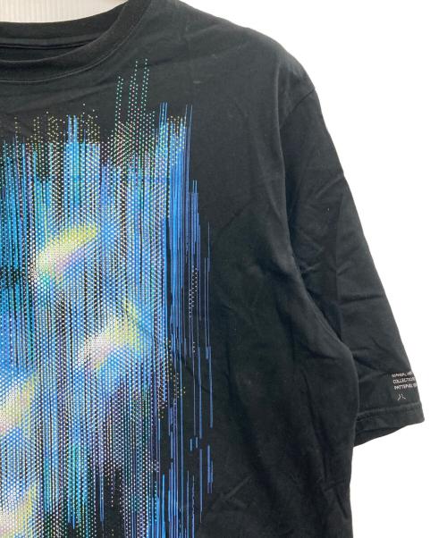 hatra（ハトラ）hatra (ハトラ) ECHOKEEPER TEE ブラック サイズ:2の古着・服飾アイテム