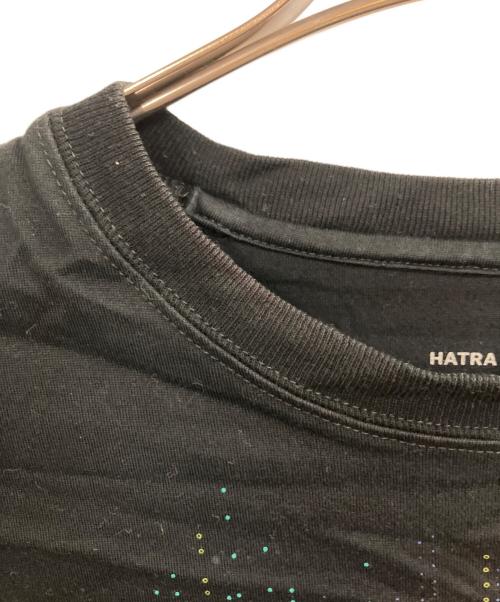 hatra（ハトラ）hatra (ハトラ) ECHOKEEPER TEE ブラック サイズ:2の古着・服飾アイテム