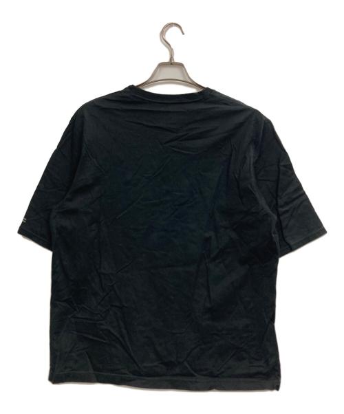 hatra（ハトラ）hatra (ハトラ) ECHOKEEPER TEE ブラック サイズ:2の古着・服飾アイテム