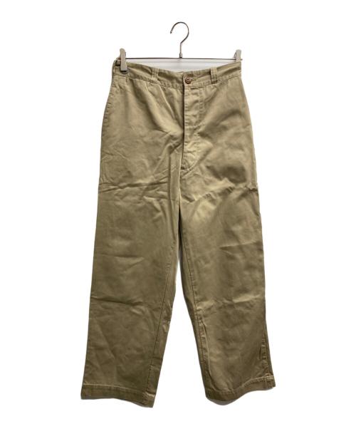 US ARMY（ユーエスアーミー）US ARMY (ユーエスアーミー) チノトラウザーズ ベージュ サイズ:表記無しの古着・服飾アイテム