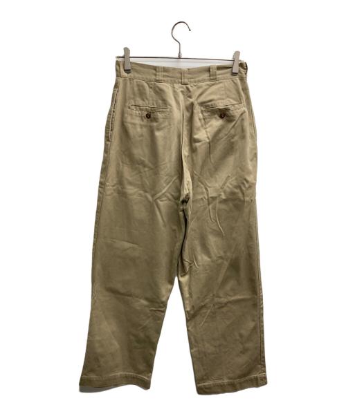 US ARMY（ユーエスアーミー）US ARMY (ユーエスアーミー) チノトラウザーズ ベージュ サイズ:表記無しの古着・服飾アイテム