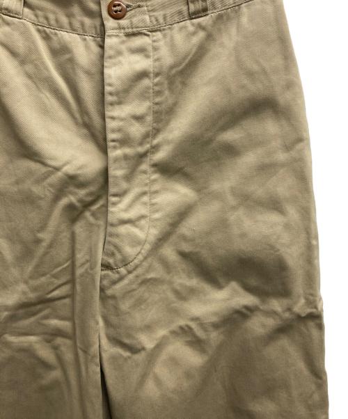 US ARMY（ユーエスアーミー）US ARMY (ユーエスアーミー) チノトラウザーズ ベージュ サイズ:表記無しの古着・服飾アイテム