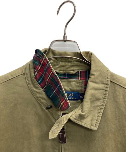 POLO RALPH LAUREN（ポロ・ラルフローレン）POLO RALPH LAUREN (ポロ・ラルフローレン) スイングトップ カーキ サイズ:XXLの古着・服飾アイテム