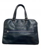 JACQUES LE CORREジャックルコー）の古着「パテントレザーハンドバッグ」｜ブルー