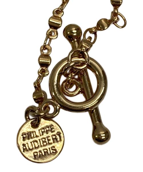 philippe audibert（フィリップオーディベール）PHILIPPE AUDIBERT (フィリップオーディベール) ブレスレット ゴールドの古着・服飾アイテム