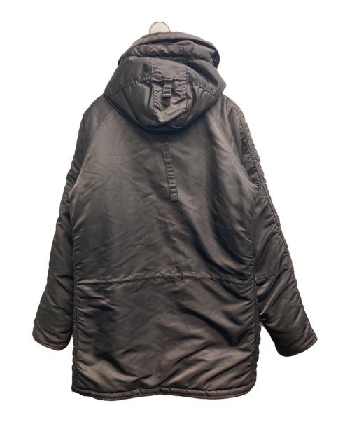 ALPHA（アルファ）ALPHA (アルファ) N-3Bタイプコート ブラウン サイズ:Sの古着・服飾アイテム