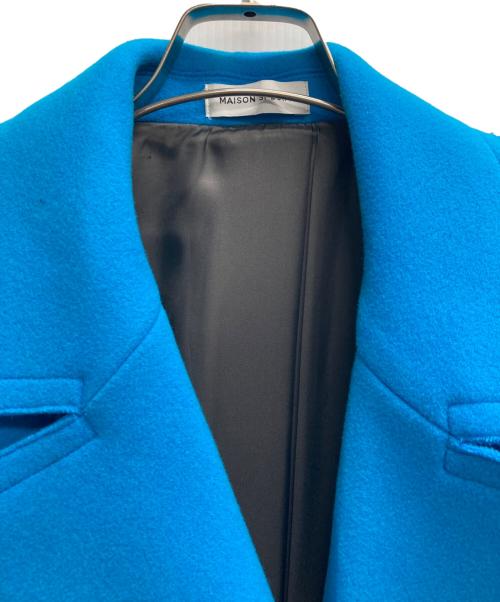 MAISON SPECIAL（メゾンスペシャル）MAISON SPECIAL (メゾンスペシャル) Melton Over Coat ブルー サイズ:36の古着・服飾アイテム
