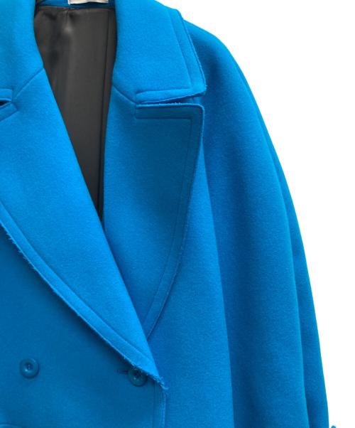 MAISON SPECIAL（メゾンスペシャル）MAISON SPECIAL (メゾンスペシャル) Melton Over Coat ブルー サイズ:36の古着・服飾アイテム