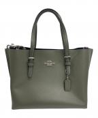 COACHコーチ）の古着「モリートート25」｜グリーン