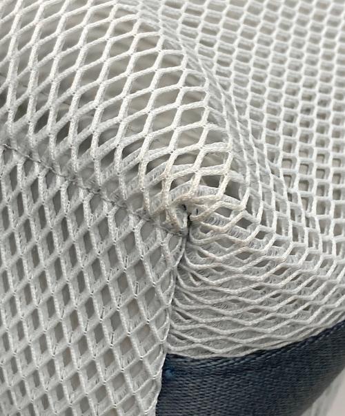 ear PAPILLONNER（イアパピヨネ）ear PAPILLONNER (イアパピヨネ) ダイヤメッシュ2WAYトートバッグ グレーの古着・服飾アイテム