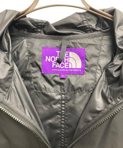 THE NORTHFACE PURPLELABEL（ザ・ノースフェイス パープルレーベル）THE NORTHFACE PURPLELABEL (ザ・ノースフェイス パープルレーベル) Mountain Wind Parka ブラック サイズ:Lの古着・服飾アイテム