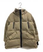 nano・universeナノ・ユニバース）の古着「ソロテックスAラインダウン」｜ベージュ