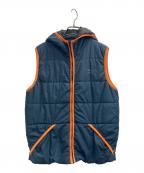 stussyステューシー）の古着「中綿ベスト」｜ネイビー