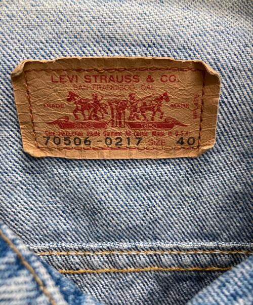 LEVI'S（リーバイス）LEVI'S (リーバイス) デニムジャケット スカイブルー サイズ:SIZE 40の古着・服飾アイテム