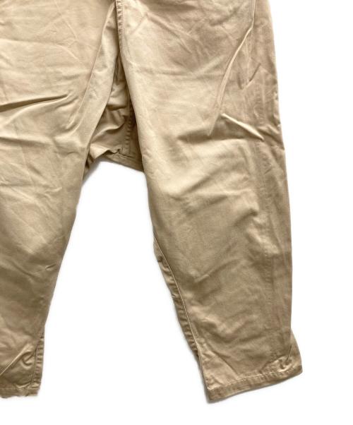 GANRYU（ガンリュウ）GANRYU (ガンリュウ) サルエルパンツ ベージュ サイズ:Lの古着・服飾アイテム