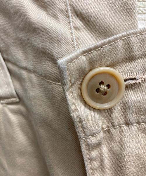 GANRYU（ガンリュウ）GANRYU (ガンリュウ) サルエルパンツ ベージュ サイズ:Lの古着・服飾アイテム