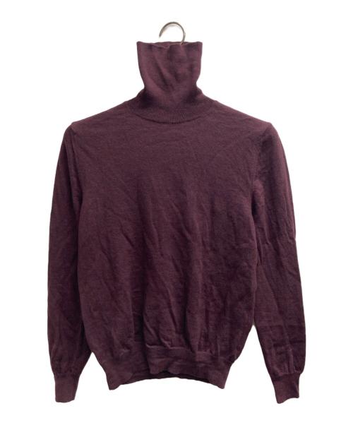 HERITAGE（ヘリテージ）HERITAGE (ヘリテージ) ハイネックニット ブラウン サイズ:Sの古着・服飾アイテム