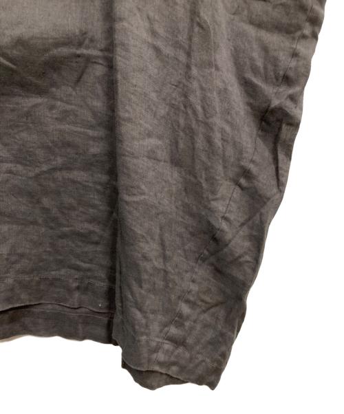 NATURAL LAUNDRY（ナチュラルランドリー）NATURAL LAUNDRY (ナチュラルランドリー) リネンワンピース グレー サイズ:2の古着・服飾アイテム