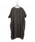 NATURAL LAUNDRY (ナチュラルランドリー) リネンワンピース グレー サイズ:2：5000円