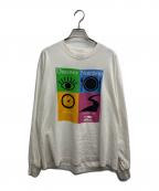 FRUIT OF THE LOOMフルーツオブザルーム）の古着「90s長袖カットソー」｜ホワイト