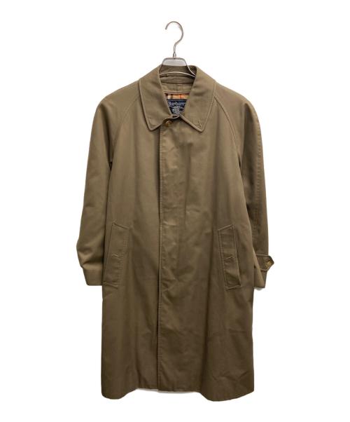 Burberry's（バーバリー）Burberry's (バーバリーズ) 裏ノバチェックステンカラーコート ブラウン サイズ:92の古着・服飾アイテム