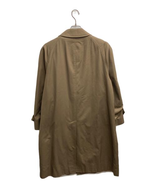 Burberry's（バーバリー）Burberry's (バーバリーズ) 裏ノバチェックステンカラーコート ブラウン サイズ:92の古着・服飾アイテム