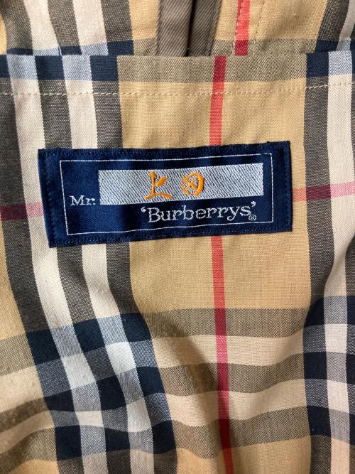 Burberry's（バーバリー）Burberry's (バーバリーズ) 裏ノバチェックステンカラーコート ブラウン サイズ:92の古着・服飾アイテム