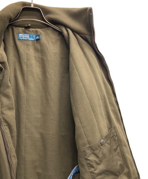 POLO RALPH LAUREN（ポロ・ラルフローレン）POLO RALPH LAUREN (ポロ・ラルフローレン) ジップアップジャケット カーキ サイズ:Mの古着・服飾アイテム