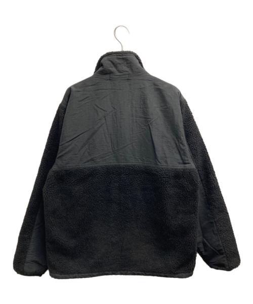 KIXSIX（キックスシックス）KIXSIX (キックスシックス) フリースジャケット ブラック サイズ:Mの古着・服飾アイテム