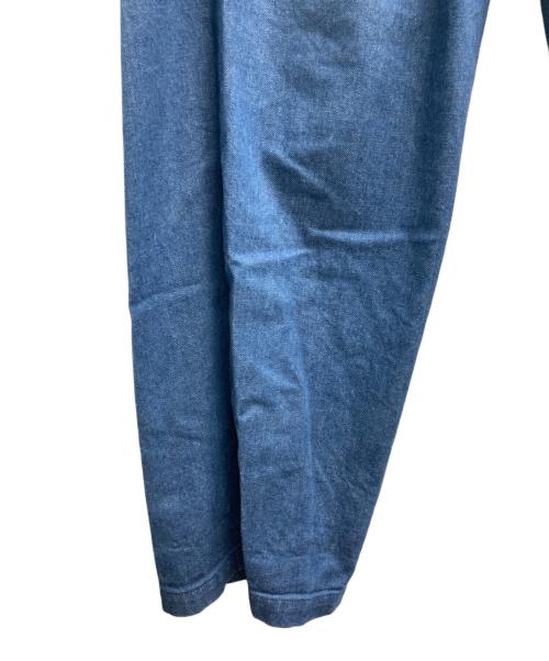 gold（ゴールド）GOLD (ゴールド) DENIM 1TUCK WIDE TROUSERS ブルー サイズ:Sの古着・服飾アイテム