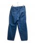 GOLD (ゴールド) DENIM 1TUCK WIDE TROUSERS ブルー サイズ:S：4500円