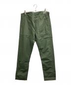 orSlowオアスロウ）の古着「ベイカーパンツ」｜オリーブ