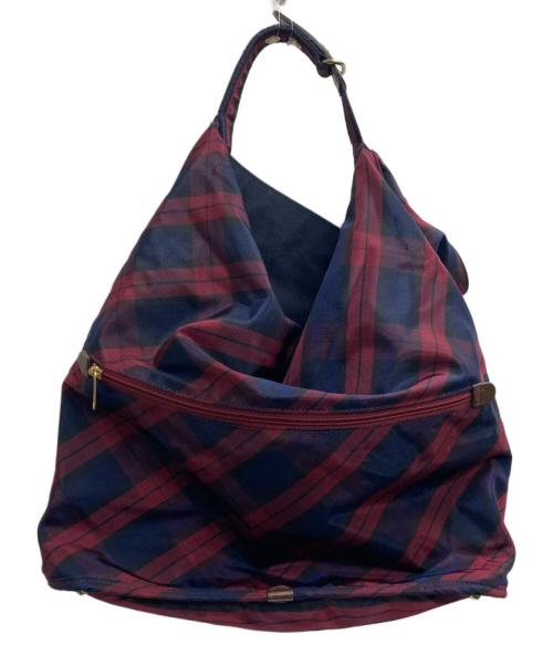 PORTER（ポーター）PORTER (ポーター) リバーシブルトートバッグ ネイビー×レッドの古着・服飾アイテム