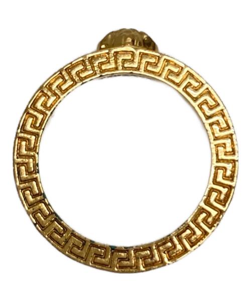 VERSACE（ヴェルサーチェ）VERSACE (ヴェルサーチェ) チェーンメデューサリング ゴールド サイズ:17の古着・服飾アイテム