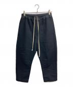 RICK OWENSリックオウエンス）の古着「18SSドローストリング サルエルパンツ」｜ブラック